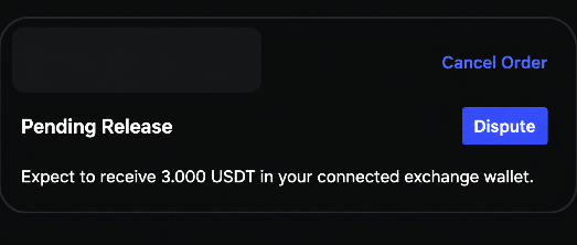 Active P2P order