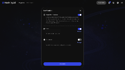 Notification settings