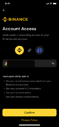 Review Binance authorization
