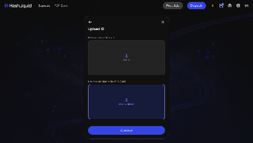 Upload identity document